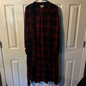 Dizzy Gal Plaid Top